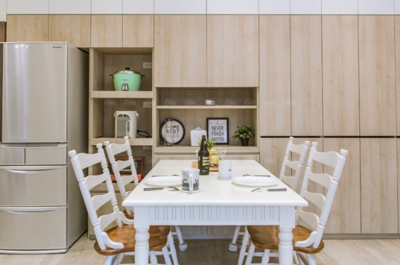 室內設計實例：簡約溫暖美式小窩