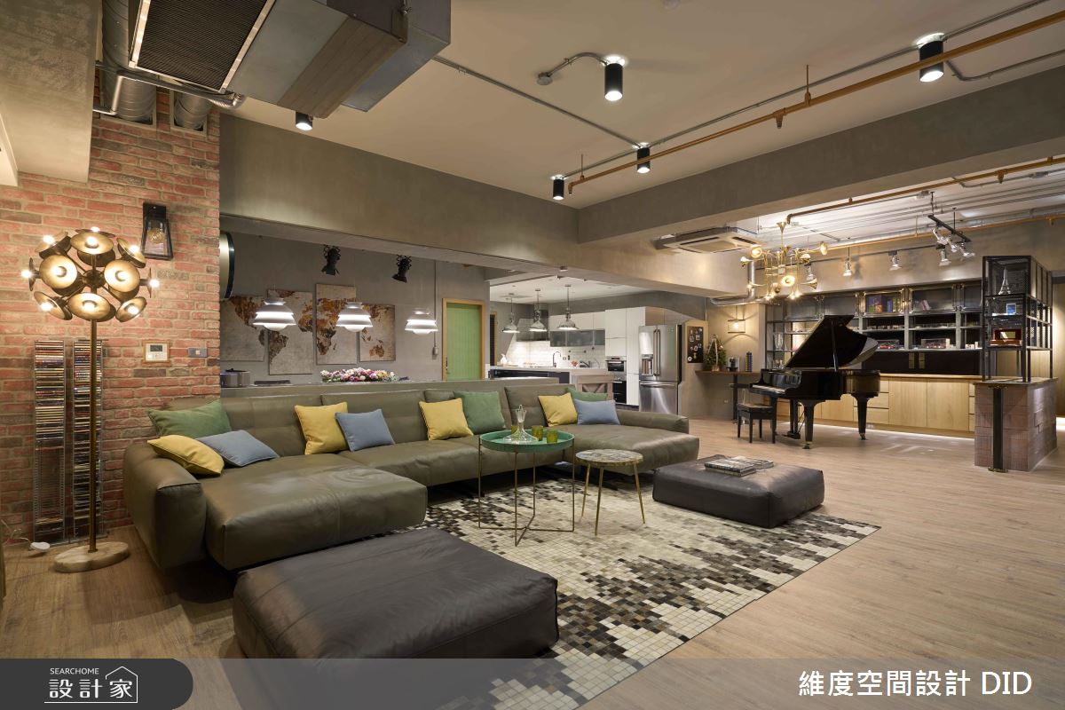 Loft風大宅！他的收藏美術館、她的鋼琴演奏聽