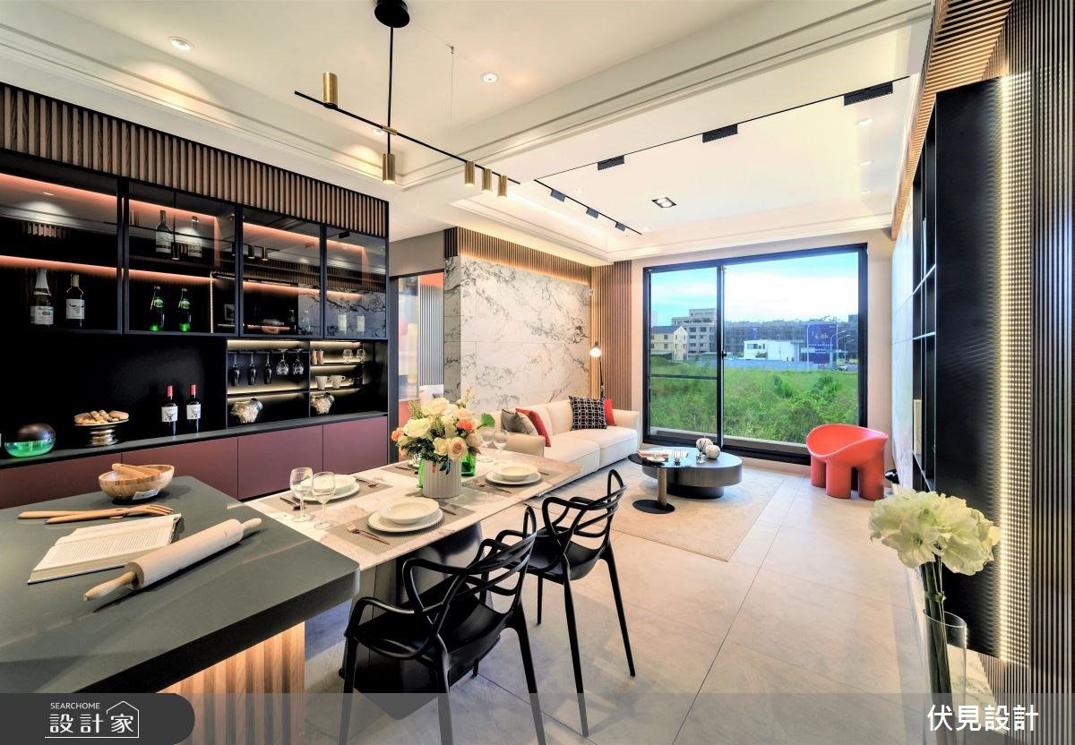 突破20坪小宅的空間限制！擁有3房2廳外，更展現優雅獨具的現代人文風