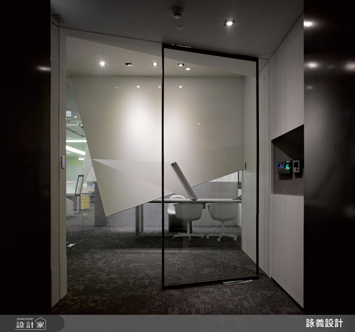 趣味的幾何光影藝術 劃破規矩的商空想像