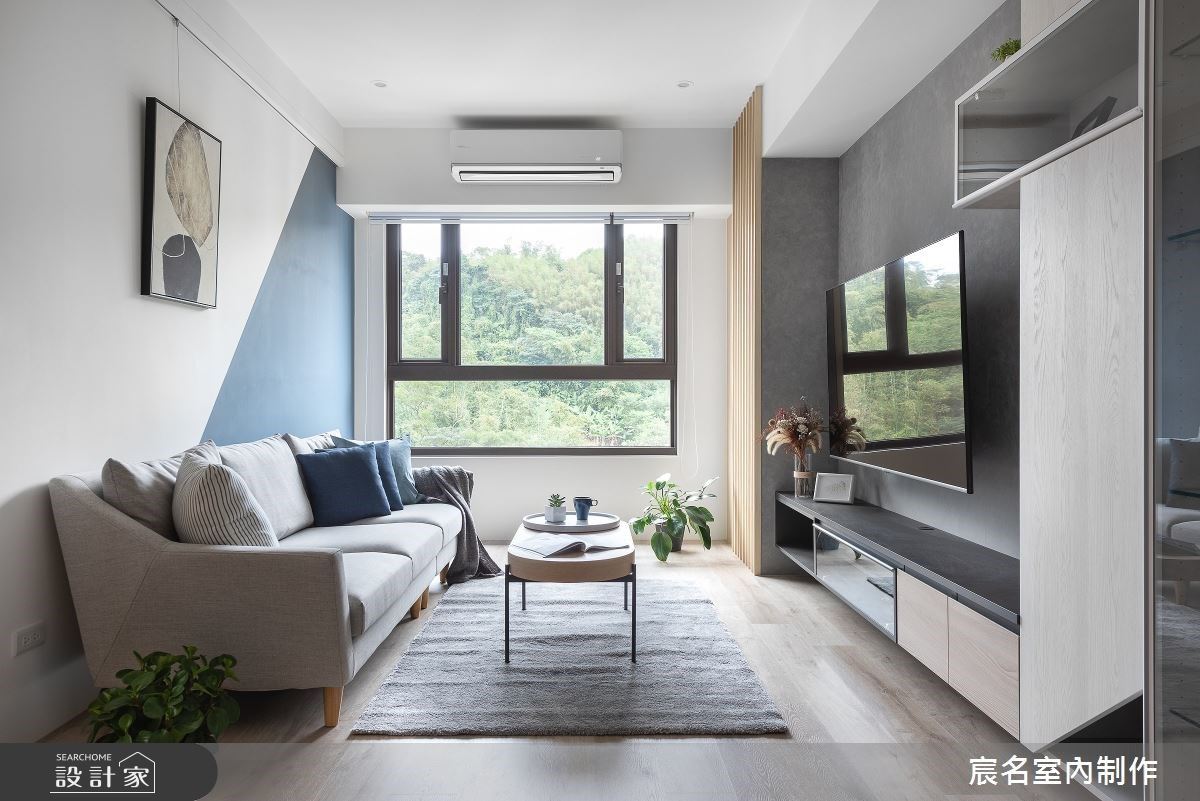 療癒身心的綠意和好採光！30坪簡約風親子宅，用收納創造絕佳空間感