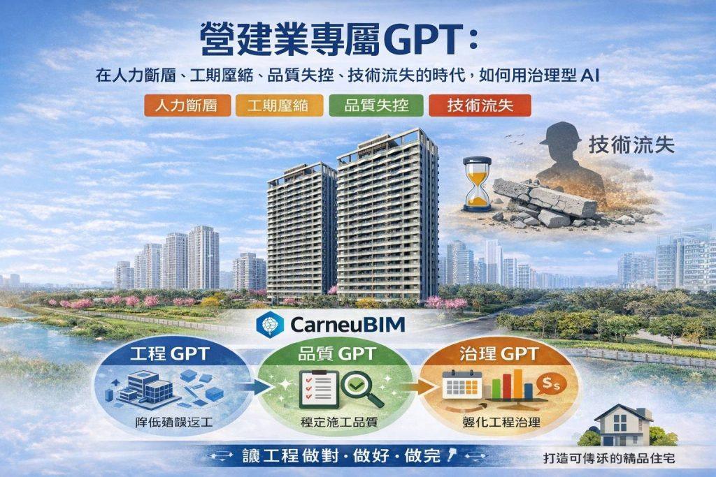 工程人力短缺危機？治理型 AI重塑營建業競爭法則