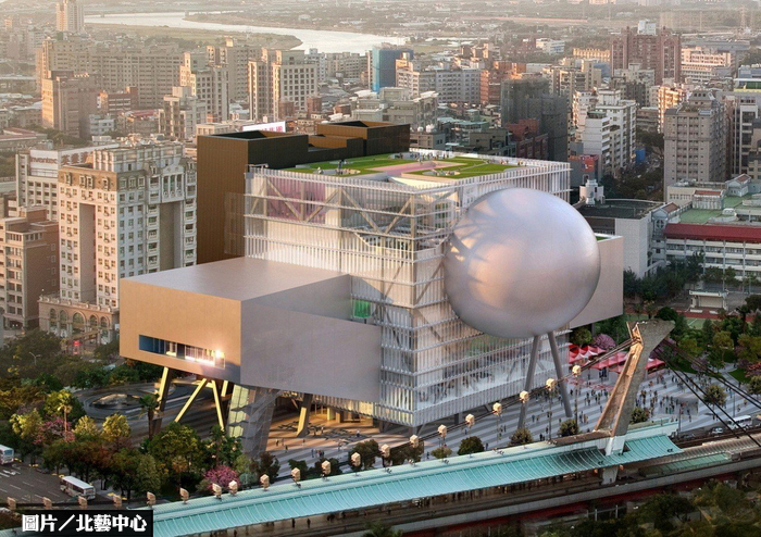 北藝中心外牆工程 明年2月完成