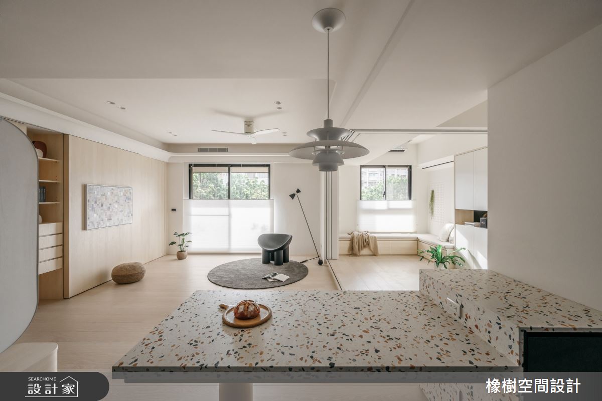 「家」如美術館般淡雅獨特！38坪混搭宅展現全齡友善的貼心設計