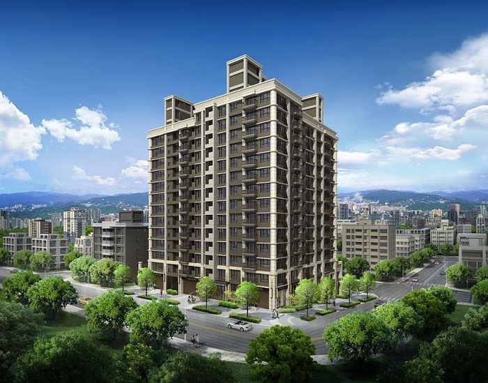 泰山市中心 串聯家族親情二代宅