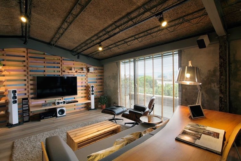 台北 52 坪設計師的 Loft 倉庫風老公寓