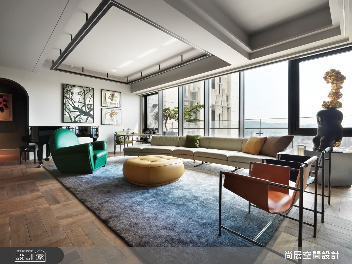 與蒙德里安的相遇!135坪藝廊級居家品味不凡生活