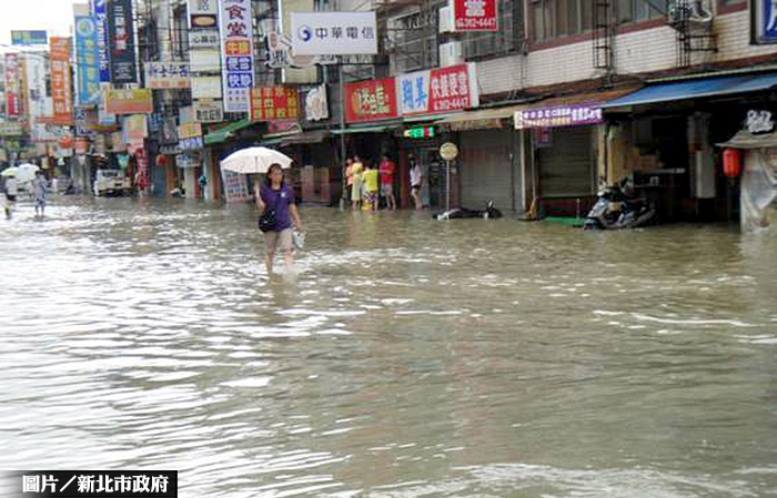 豪雨壓力測試慘  新北改善防洪標準