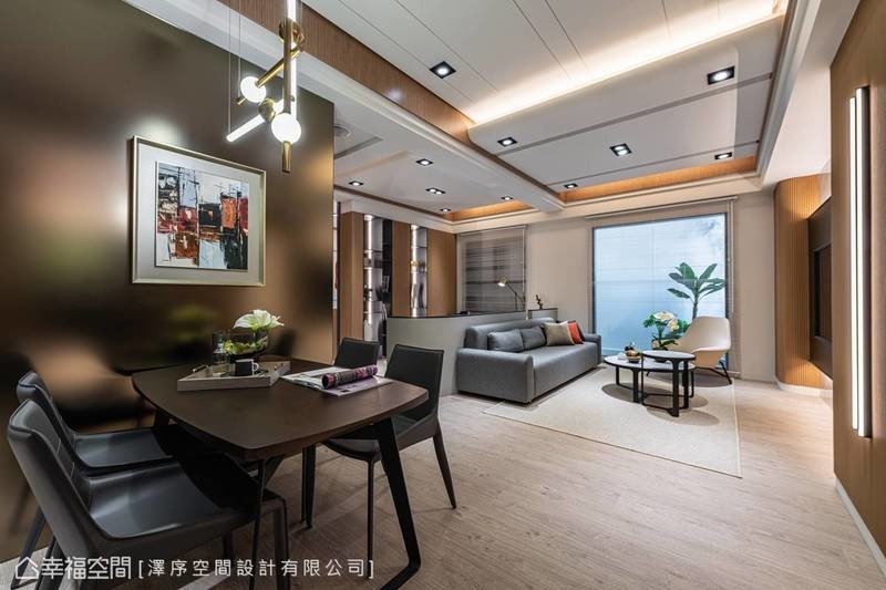 樣品屋當住家來做 小資族大空間