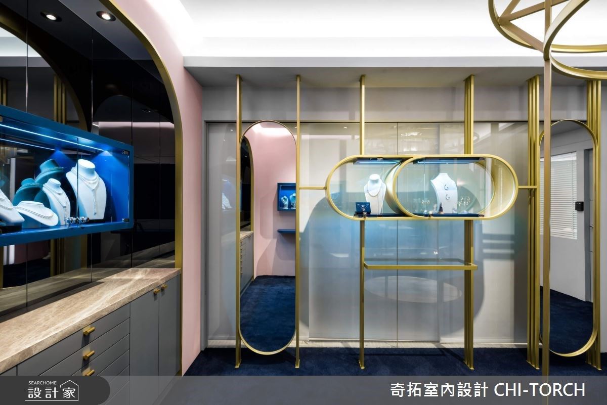湛藍大海的女神系設計，演繹尊榮時尚的法式綺想珠寶店