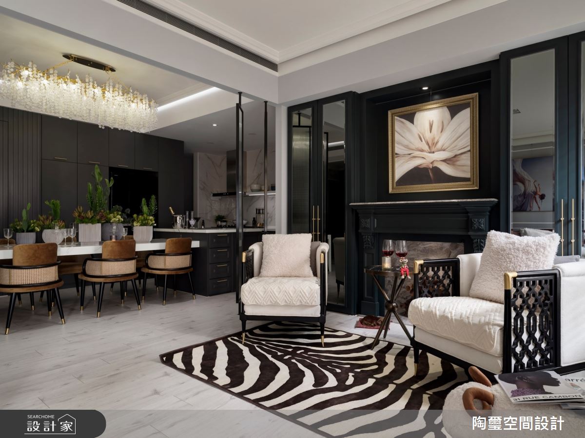 輕奢優雅的混搭美宅新指標！減一房空間超放大～