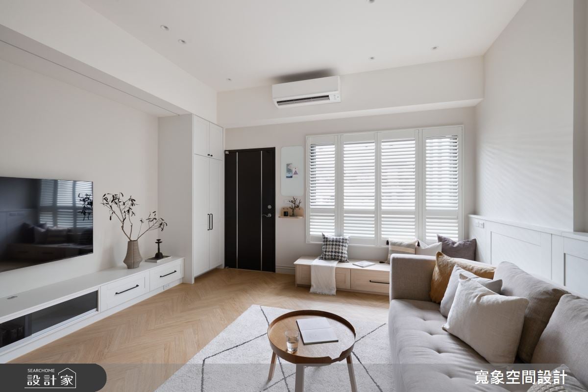 64坪透天別墅用「通透隔間」化解空間劣勢，打造帶有清新美式感的混搭親...