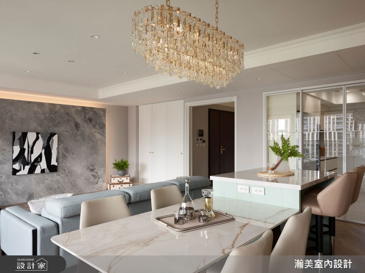 最親愛的家～45坪美式親子宅擁抱機能玄關、優雅中島餐廚、個人化臥房，...