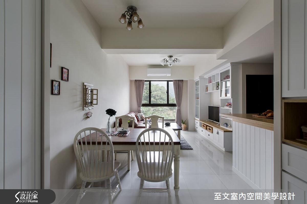 幸福甜度剛剛好！在 25 坪日式鄉村宅 談一場浪漫異國戀！