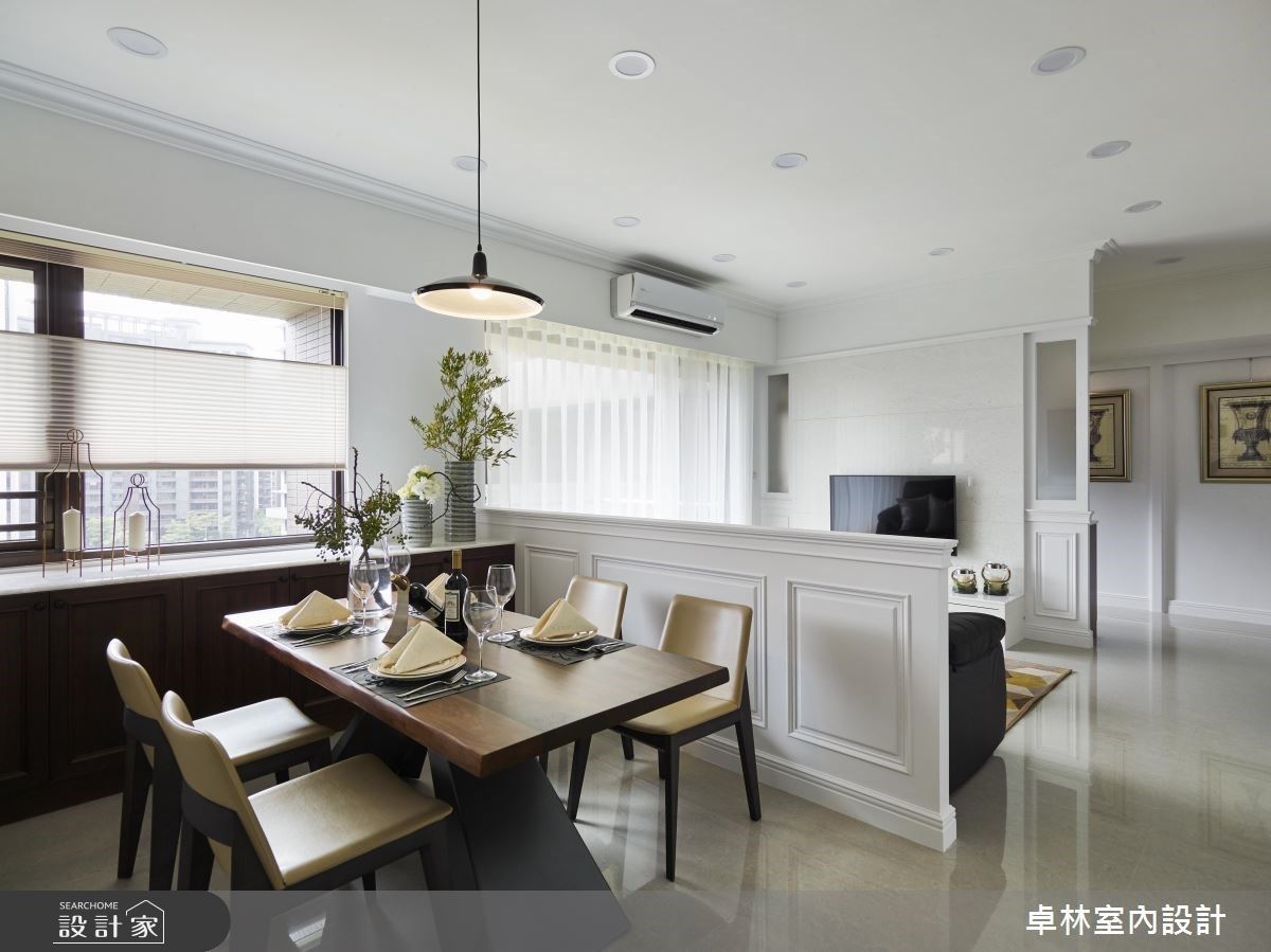 愛上美式簡約的清爽感！中島廚房、景觀浴室讓仨人過得舒適