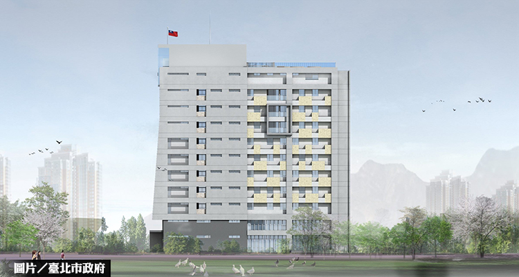 北市士林社子派出所 10月底完成上梁