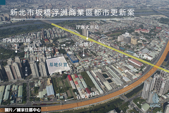 板橋浮洲大型商業區地上權案 公告招商