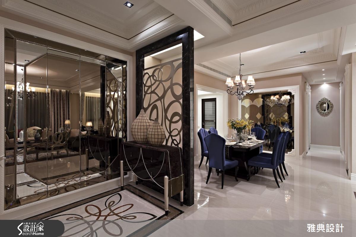 一圓浪漫公主夢 色彩X材質X動線 實現新古典風采