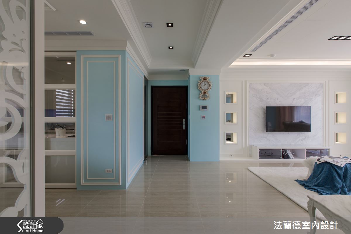 愛上水藍色新古典  開啟一家 4 口的浪漫貴族生活