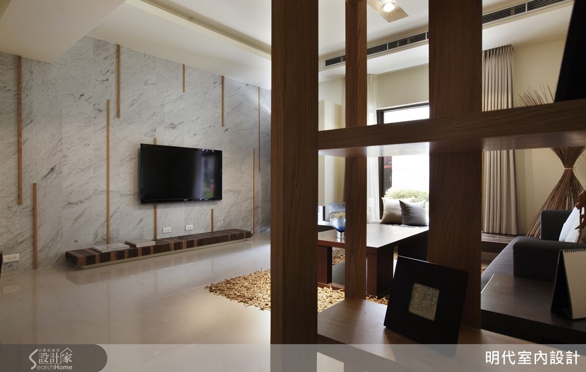 在各自的領域中享受和樂融融的好感三代居宅