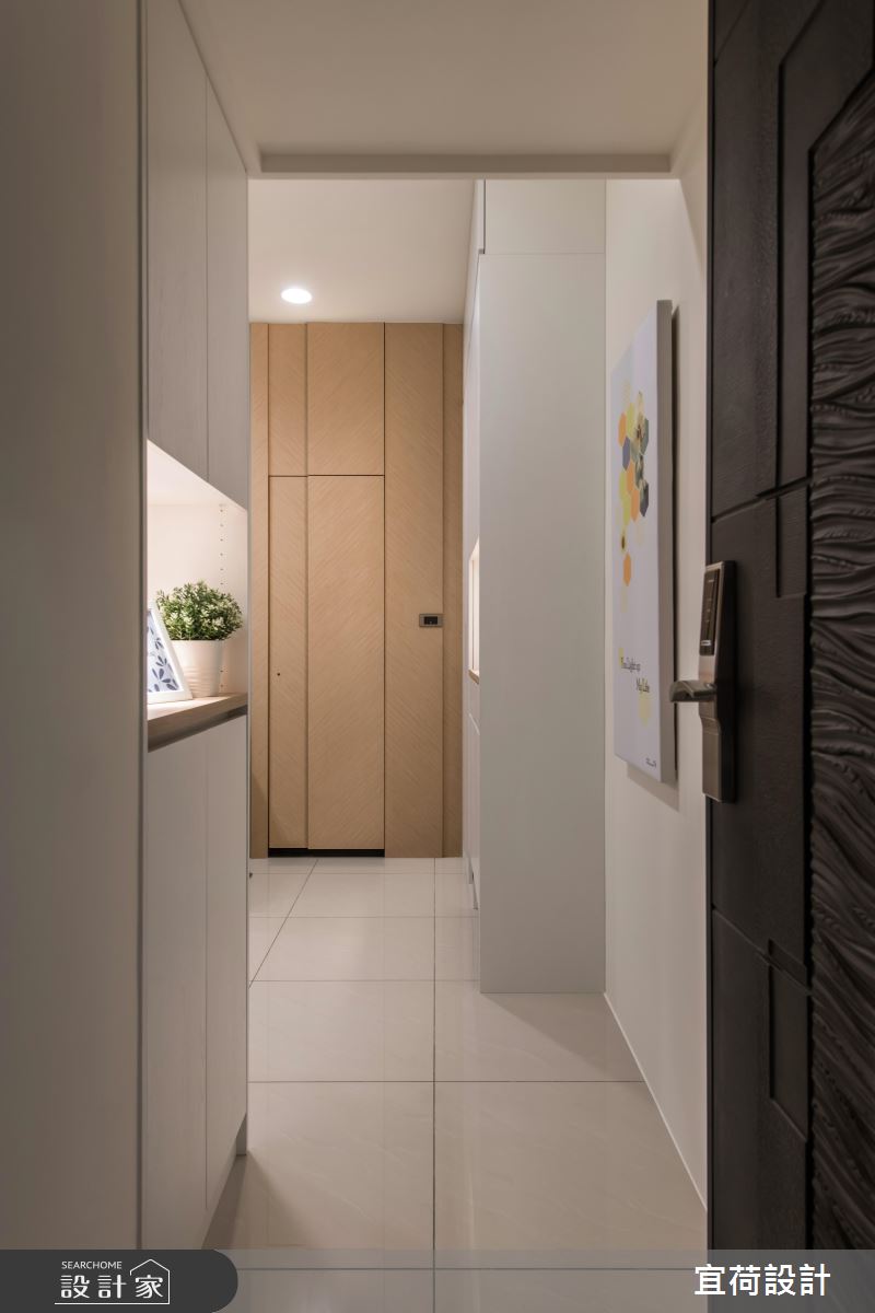創意系統收納的空間放大術 完成簡約風新婚小宅
