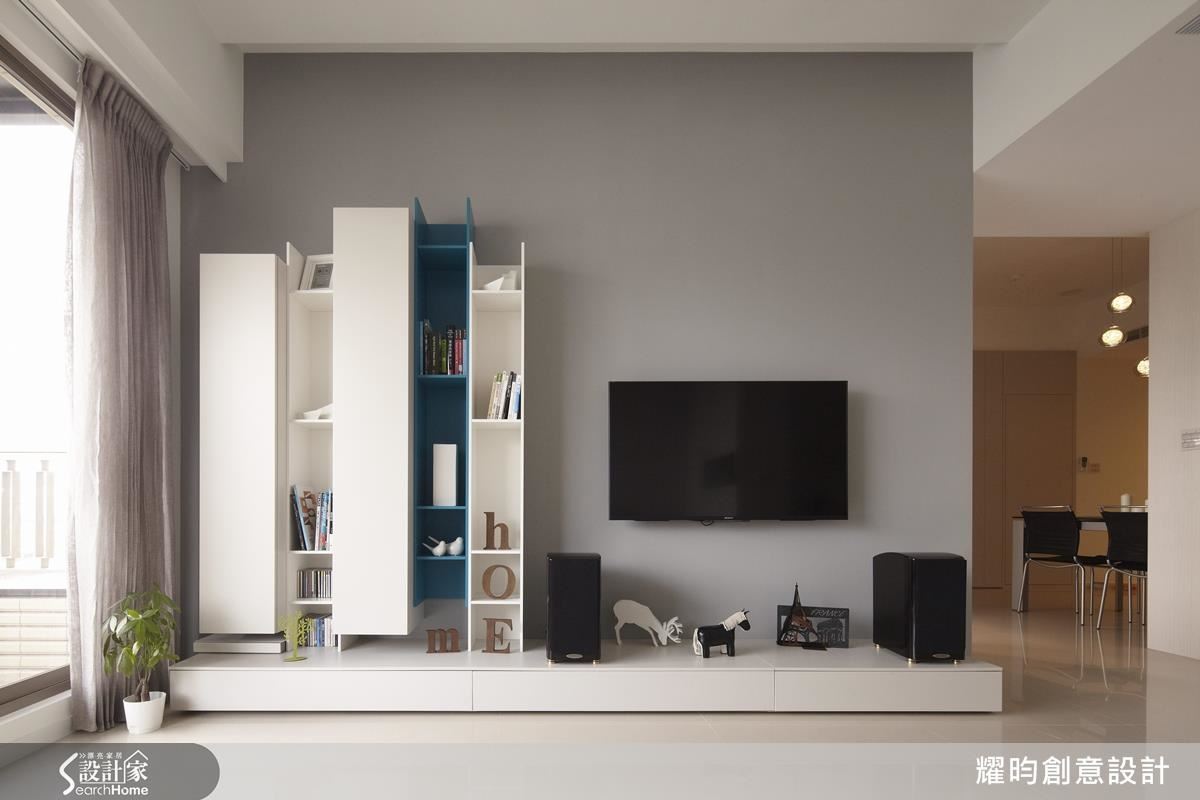 家就是小夫妻的著色本！ 34 坪純白北歐宅的跳色巧思