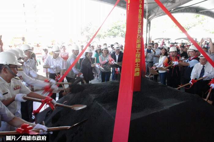 融入高雄厝綠建築  林園行政中心動工