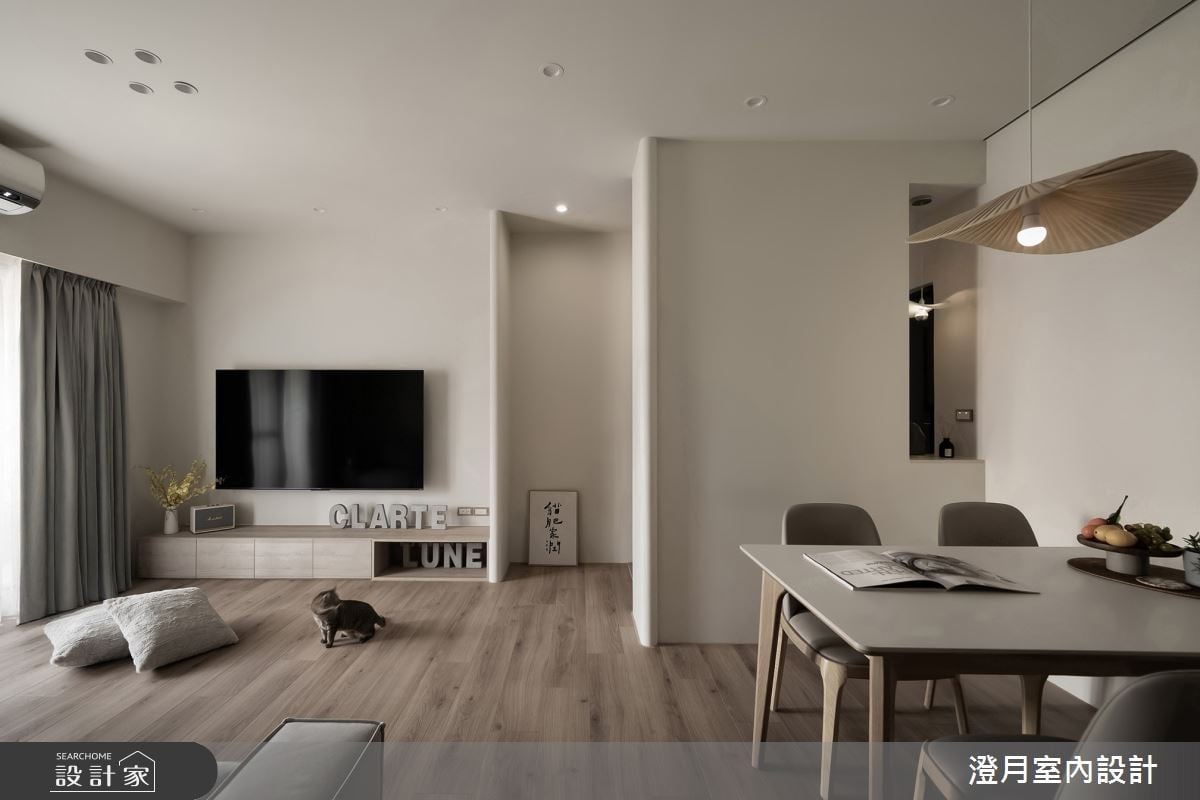 30年老屋翻新也能很療癒！感情升溫的奶油風親子宅場景設計