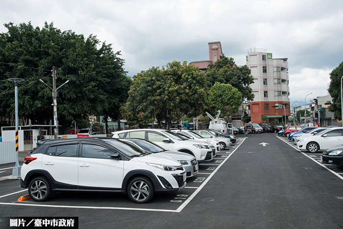 活化土地 北屯江興停車場啟用