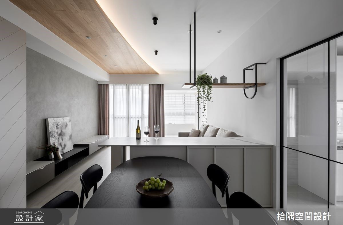 L 型清透感多功能室坐享河畔的天光水景！好格局帶給小坪數前所未有的舒適