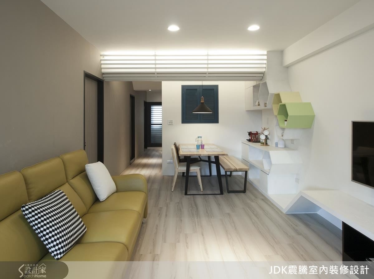 有限空間做出最大變化  22坪封閉老屋好青春