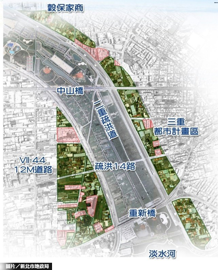 新北標地 包含新莊、二重等26筆土地