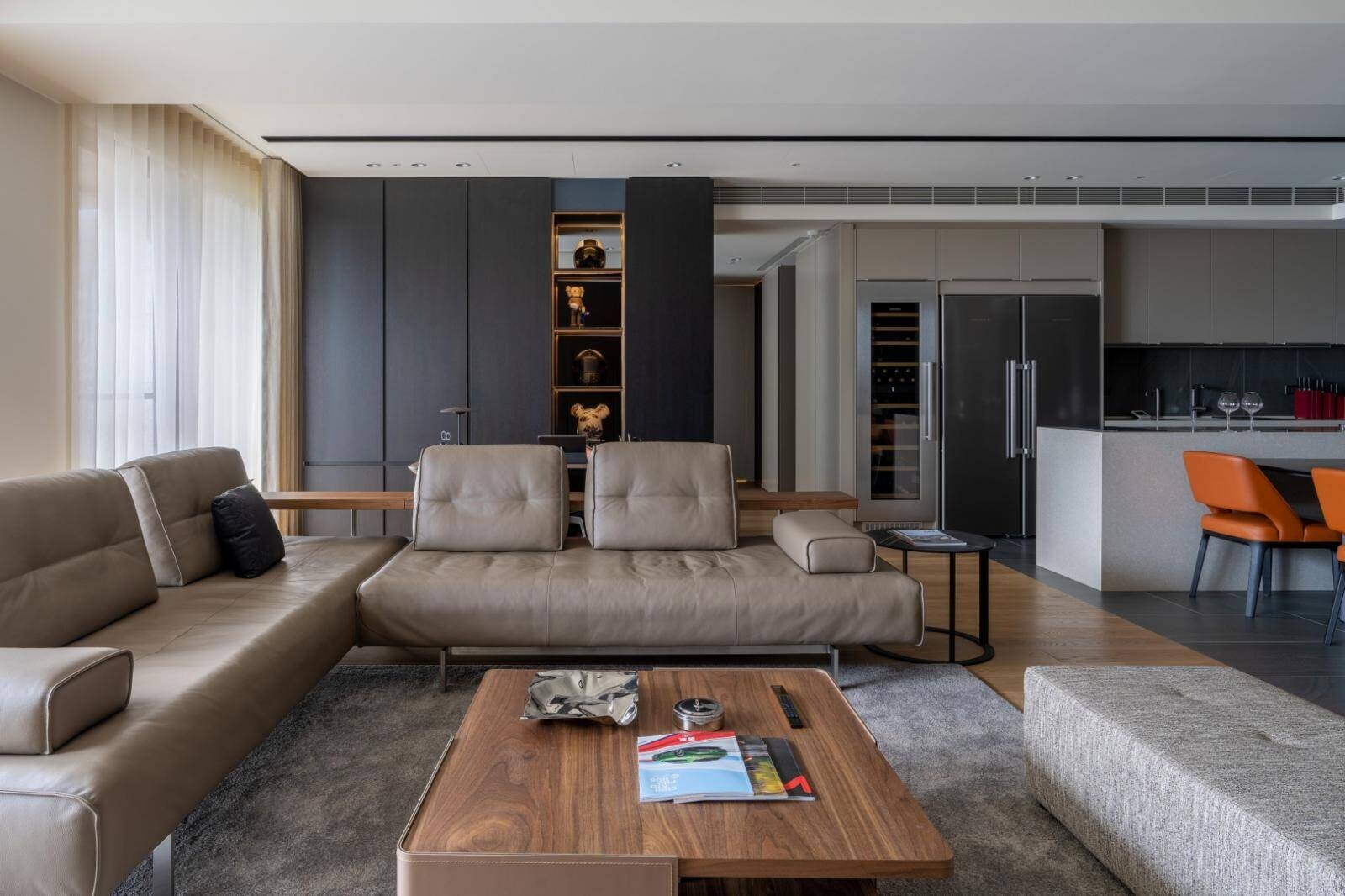 沉穩調性勾勒家的想像－富億空間設計「徜徉於大地色系的住宅