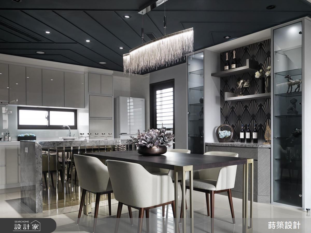 斜線語彙翻轉傳統　黑灰白摩登空間處處驚奇