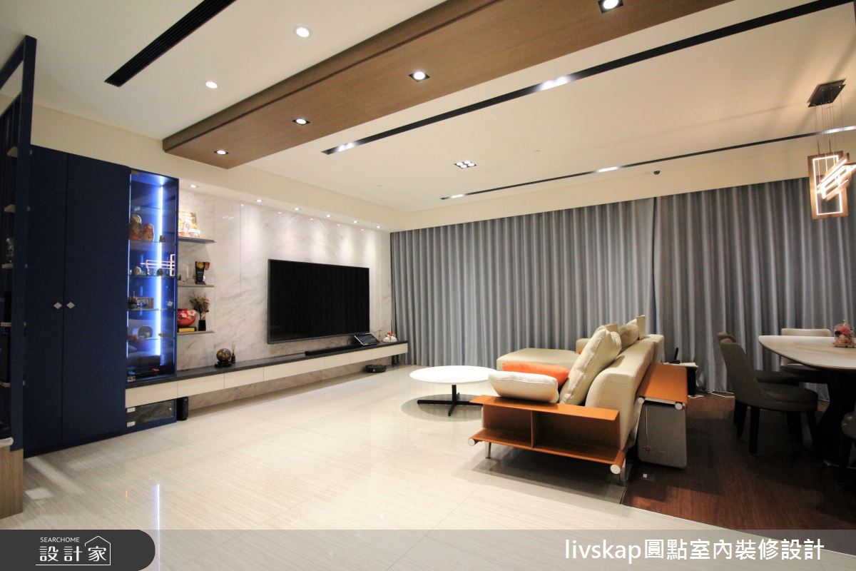 飯店級舒適機能，兼具會議與休閒需求 ，47坪現代風渡假私宅