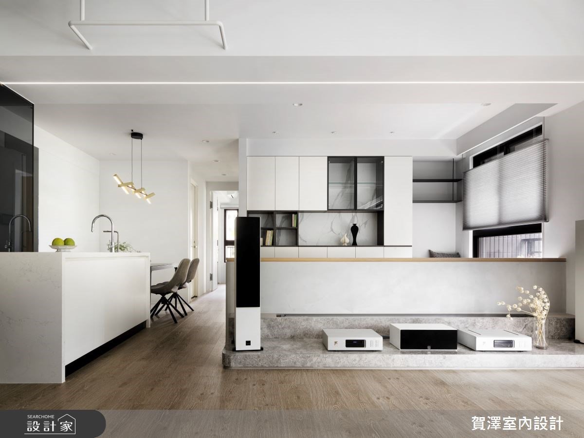 少了制式電視牆、多了開放式餐廚！預售屋客變後，讓現代風親子宅超乎原...