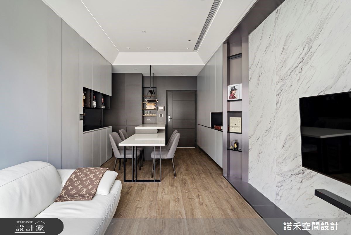 滿分機能+流暢動線！獻給你的15坪現代風時尚小家