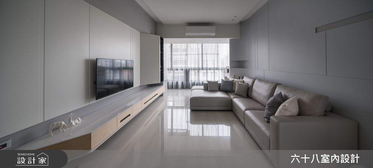 流暢線條x通透設計 35坪中古屋巧變時尚家屋