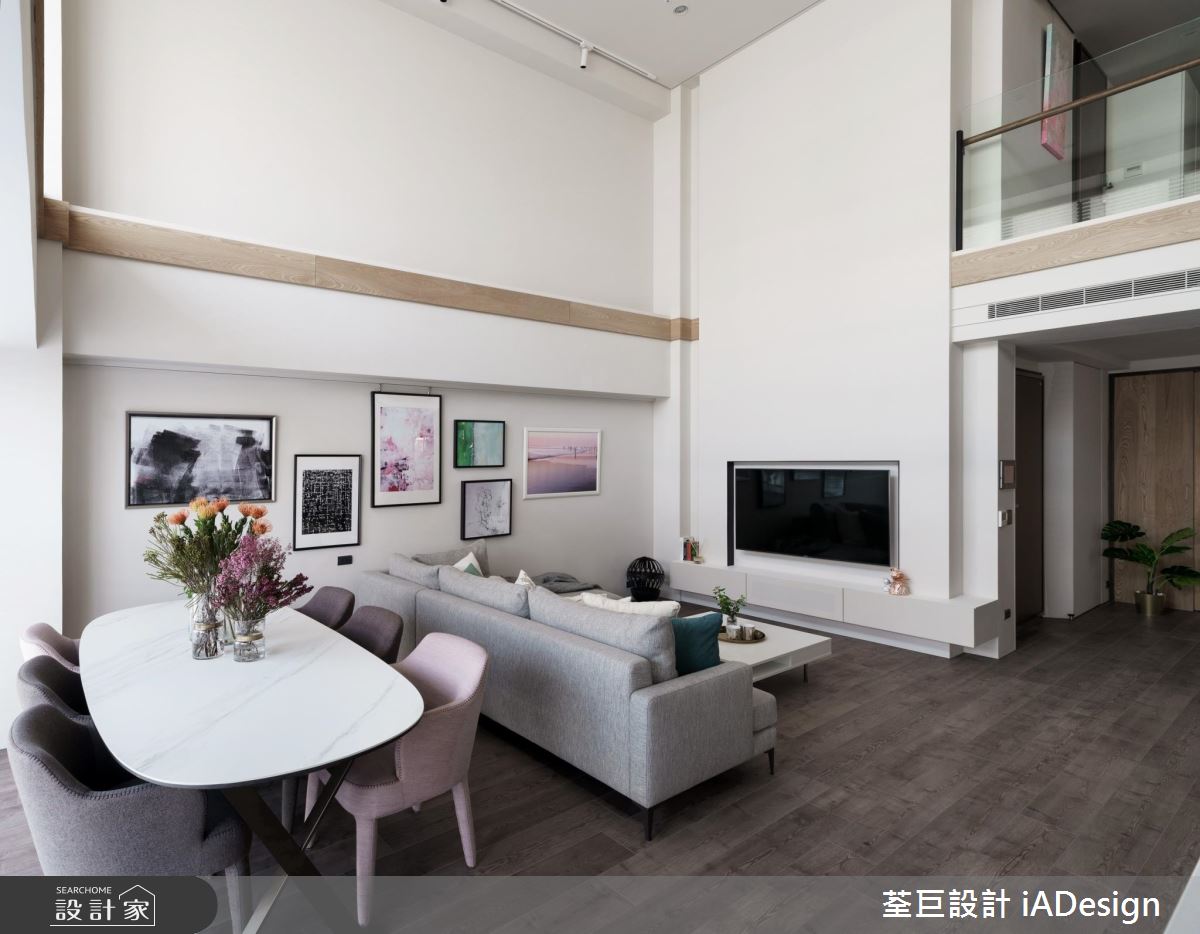 改變樓梯位置、創造全新生活！樓中樓大宅的互動好光景