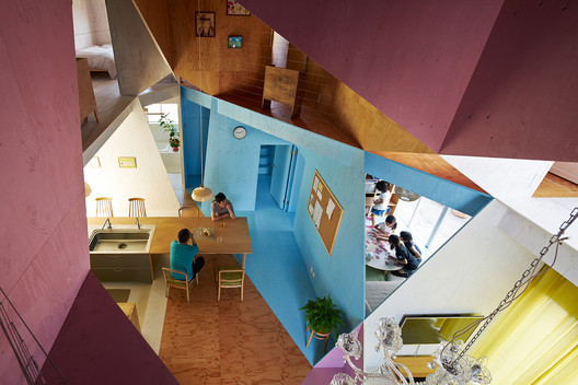 房中有房！　日本超潮幾何圖形室內設計