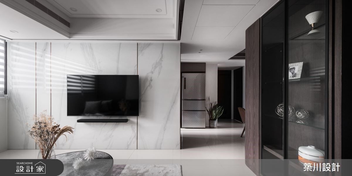 老屋格局再差設計師都能解！一個收納櫃供三個領域用化解多重缺陷