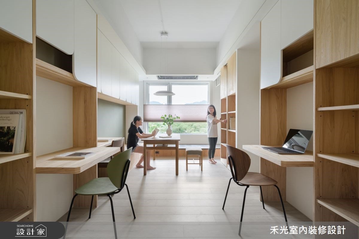 我們家不需要客廳！20 坪無印宅用日式簷廊串連空間