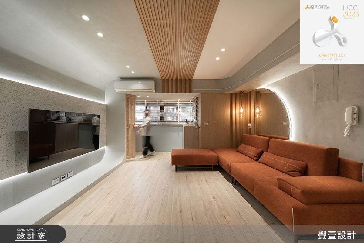 揉合侘寂精神與日式美學，勾勒乾淨卻溫潤的居家風景，實力設計拿下 2023...