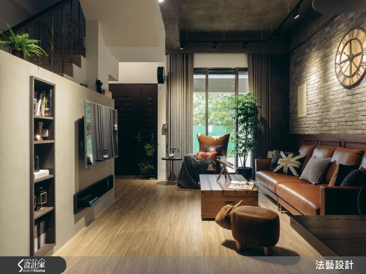 走進怪獸與他們的產地！型男主管的 28 坪英式工業異想天地