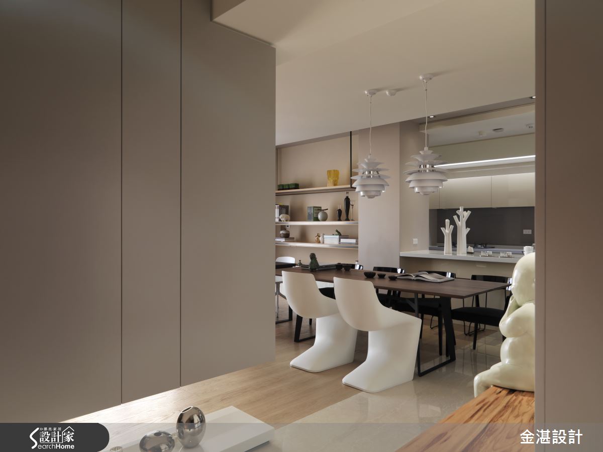 空間瑜珈術！伸展場域打通動線 讓 40 坪綻放大宅格調