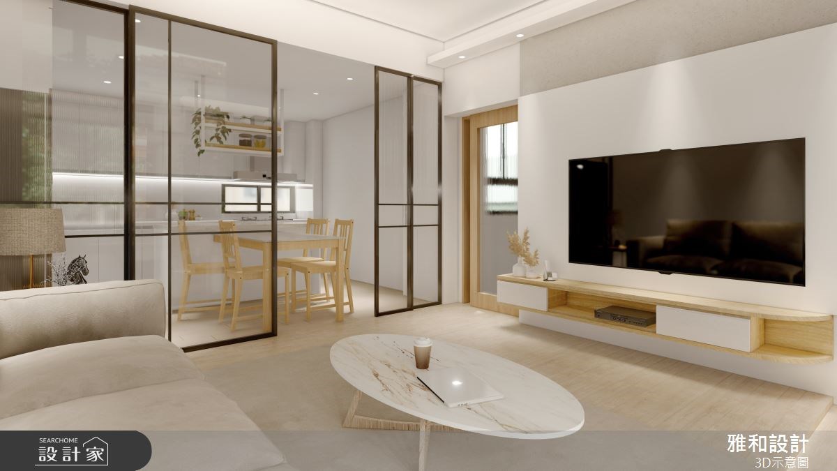 在家開啟渡假時光！以簡約混搭風透天別墅，醞釀舒適自然的居家溫度！