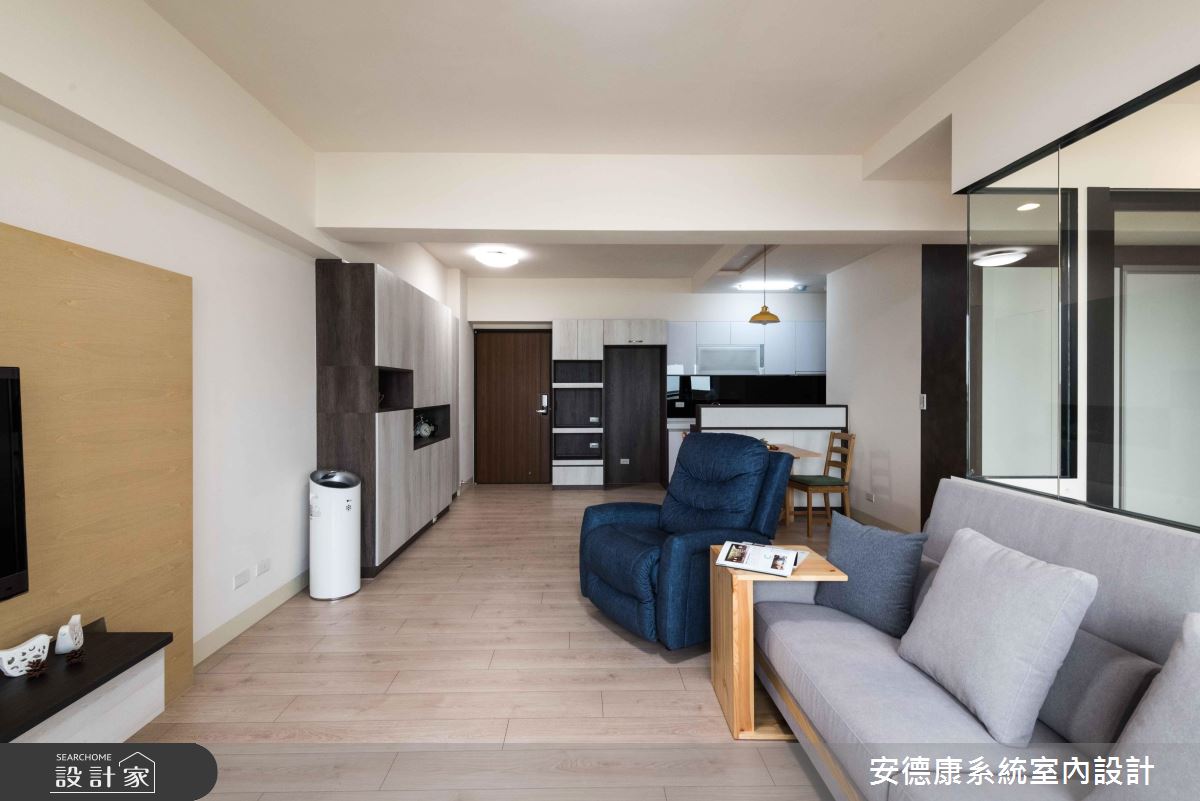 流暢動線 X 系統收納！百萬以下的小家庭大空間