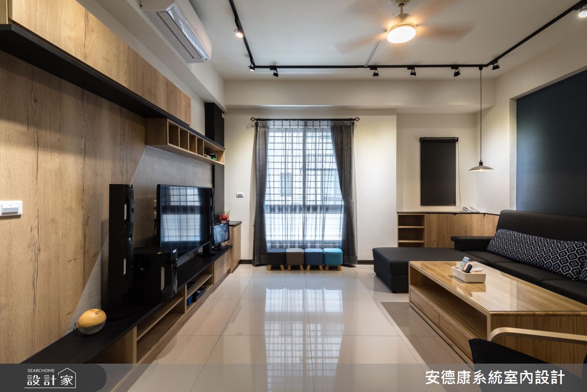 掌握油煙、冷氣的流動！工業 X 極簡混搭的大收納宅