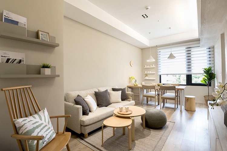 清新木質風 北歐溫馨宅