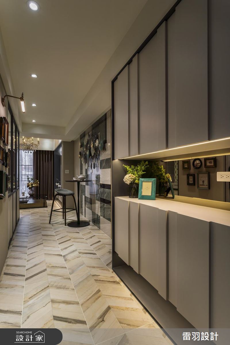 把家化為奢華風藝廊！17 坪中古屋華麗變身小豪宅 